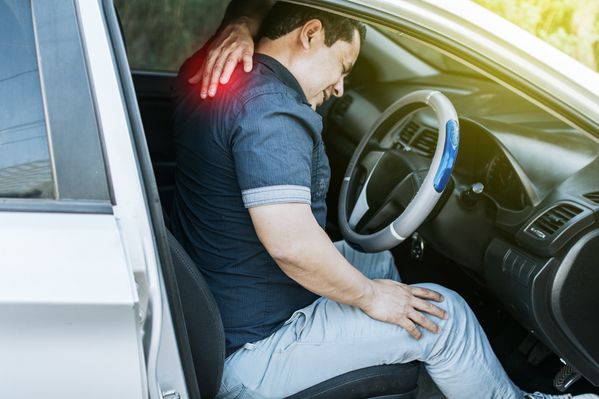 Severe Lower Back Pain While Driving