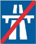 motorway ends