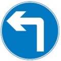 turn left ahead