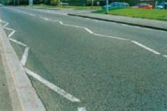 zigzag pedestrian crossing