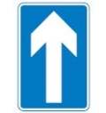 one way street sign