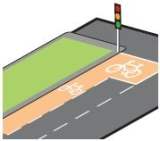 advance stop lines for cyclists