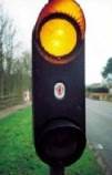 school crossing patrol ahead