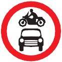 no motor vehicles