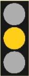amber traffic light