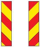 reflective long vehicle markers