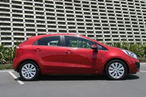 Small, cheap cars like this Kia Rio diesel can be quite noisy