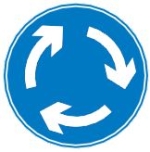 mini-roundabout-sign