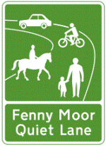 quiet-lane-sign