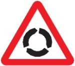 roundabout-warning-sign