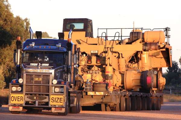 This oversized load in Australia would be challenging to transport in the UK