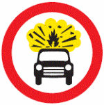 no-vehicles-carrying-explosives-sign