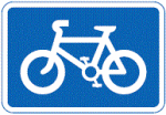recommended-route-for-pedal-cycles-information-sign