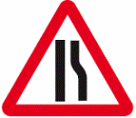 road-narrows-on-right-warning-sign