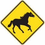 wild-horse-sign-australia