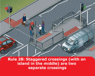 Road crossings explained - zebra, pelican, puffin and toucan crossings