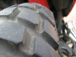 motorbike rear tyre
