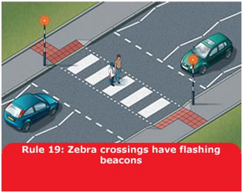 EBW on X: Know Your Traffic Rules #3 - Zebra Crossing Pedestrians