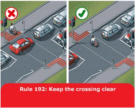 Zebra crossing sign - Theory Test