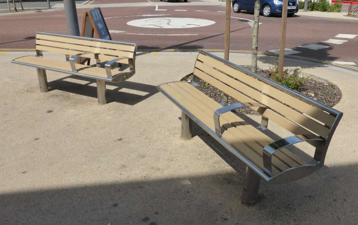 What is street furniture?