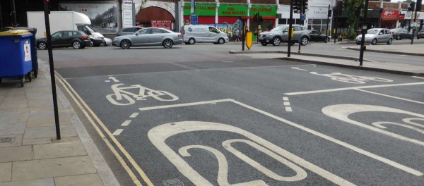 speed limit road marking