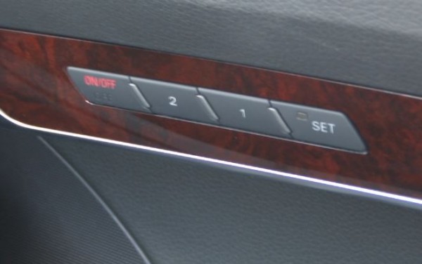 seat memory buttons