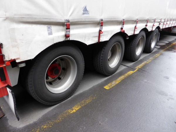 four-axle trailer