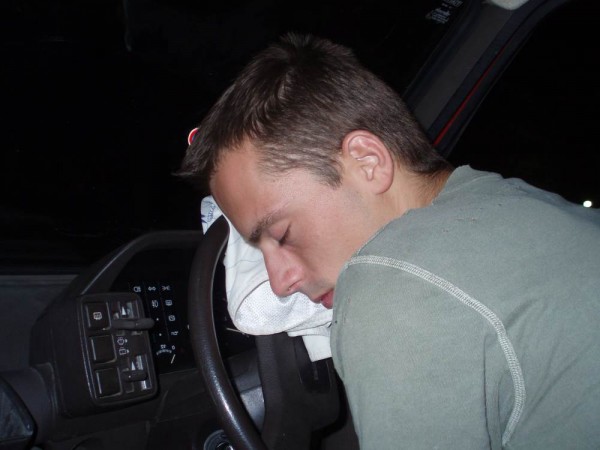 sleepy driver