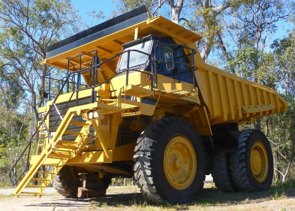 tripper truck mine