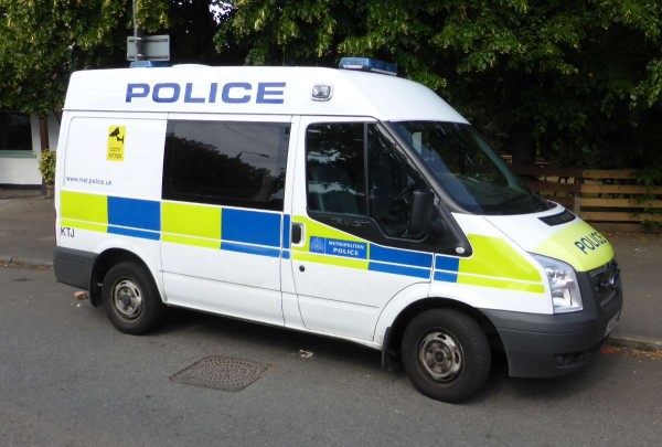 police van