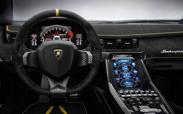 Lamborghini Centenario 2016 interior