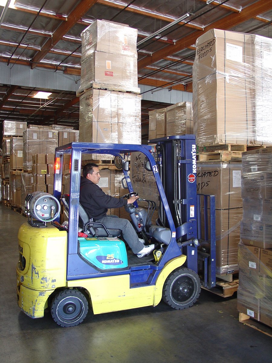 Different types of forklift truck