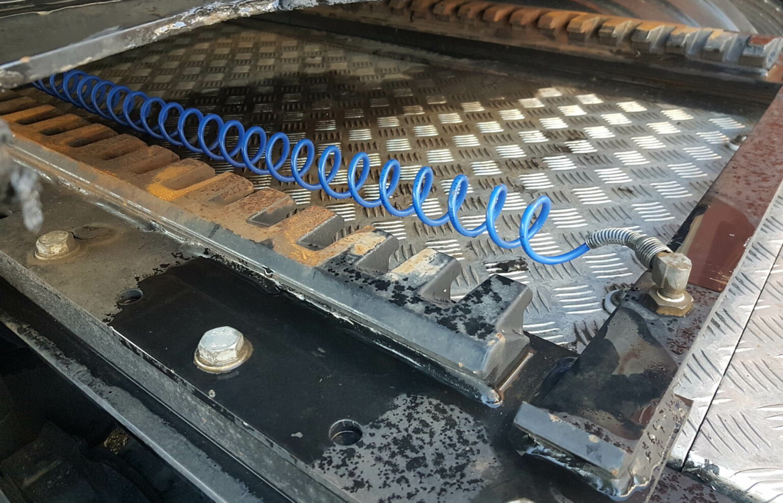 Why would you move a fifth wheel when towing a semitrailer?