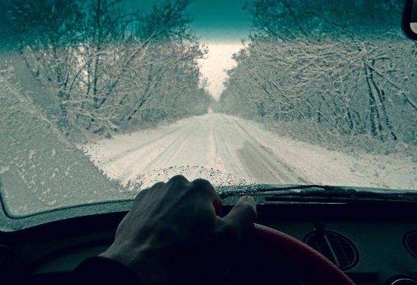 Driving on snowy roads